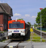 Noch setzt die AKN auf der A1 neben den neuen LINT 54 auch VT A ein.