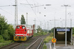 BSM 80  Max  sowie Salonwagen und Güterwagen auf dem Rückweg vom  Bahnfest im Brohltal .