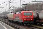 BLC 120 201-9 mit SEL 120 144-1 in Bad Bentheim 13.1.2024