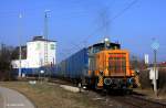 BOEG 360 608-4 Bocholter Eisenbahn Gesellschaft mbH, Werklok V60 608 Max Bögl Transport und Geräte GmbH & Co.