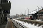 VT 67 als BOB 87229 von Ravensburg nach Friedrichshafen Hafen, Meckenbeuren, 15.01.10