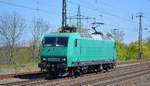 Bombardier Transportation GmbH, Kassel [D] mit  145-CL 005  [NVR-Nummer: 91 80 6145 096-4 D-BTK] am 21.04.20 Bf. Saarmund.