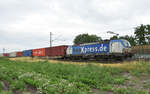 BoxXpress mit dem Vectron 193 834-9 unterwegs nach Hamburg.