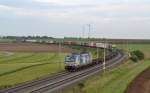 193 840 mit einem Containerzug am 18.09.2014 zwischen Herrnberchtheim und Uffenheim