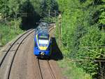 Ein Cantus fhrt am 09.09.2012 richtung Gttingen Hbf.