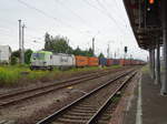 Am 12.08.2017 kam 193 895 mit einem Containerzug aus Richtung Salzwedel nach Stendal und fuhr weiter Richtung Magdeburg.