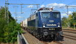 Centralbahn AG, mit der  110 278-9  (NVR:  91 80 6115 278-4 D-CBB ) und der Überführung eines ICE 4 BR 412  9216  am 24.09.20 Bf. Gol (Potsdam). Viele Grüße an den Tf. !!!