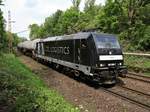 CTL 185 566-7 (NVR: 91 80 6185 566-7 D-DISPO) am 18.05.2017 mit Kesselwagen unterwegs Richtung Osten bei Hannover/Limmer ...