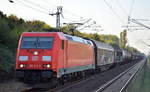 DB Cargo Deutschland AG mit  185 317-5  [NVR-Number: 91 80 6185 317-5 D-DB] und gemischtem Güterzug am 19.09.18 Bf.