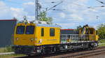 DB Netz Instandsetzung mit GAF  746 003  (D-DB 99 80 91 10 003-7) am 08.06.20 Bf. Mühlenbeck/Mönchmühle. 