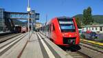 Hier zu sehen ist der 622 022 der DB Regio Mitte als RB45 (13328) nach Freinsheim bei der Ausfahrt aus dem Bahnhof Neustadt (Weinstr) Hbf von Gleis 1a.

Aufgenommen am 11.08.2023 um 11:32 Uhr.