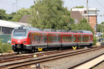 1428 511 fährt in den Abstellbereich in Haltern am See 18.7.2016