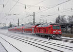 245 010  mit RB 27035 nach MühldorfObb.Aufgenommen im Bahnhof München-Heimeranplatz am 16.1.2016.