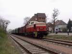 Ein Sonderzug der Berliner Eisenbahnfreunde fuhr am 13.4.2002 von Berlin ber Dessau nach Wrlitz.