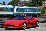 Bahn frei zum Kräftemessen! Ferrari F 355 versus ALEX 223-064.