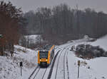 648 703 als RB 23 Regensburg-Marktredwitz am 06.12.2023 bei Escheldorf.