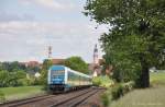 223 068 mit ALX354 am 01.06.2012 bei Sulzbach-Rosenberg