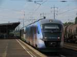 Der nette Tf der 189 und ihrem Kesselzug (rechts) musste allerdings noch auf die berholung durch die exakt 3 Stunden versptete Vogtlandbahn nach Berlin Zoologischer Garten warten.