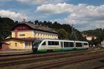  Egronet-Erkundungstour 16.-18.08.2016  Längerer Aufenthalt hatten wir mit unserer Sonderfahrt in Bečov n.T., diese Aufn.