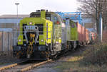 Dortmunder Eisenbahn 0650 004 + 1115 am 23. März 2021