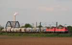 Am 12.Mai 2013 waren EGP 140 876 & 853 bei Burgstemmen mit ihrem Zementzug auf dem Weg nach Deuna.