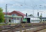 EB 22  Lisa 2  am 17.06.2017 beim pausieren am Bw der Erfurter Bahn in Erfurt Ost.