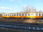 D-EBS 50 80 21-43 369-5 By im  Lückenfüllerzug  DPE 6601 nach Buttstädt, am 22.02.2018 bei der Bereitstellung in Sömmerda.