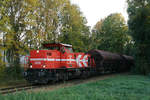 HGK DE 86 (mittlerweile RheinCargo DE 86) // Frechen // 23. Oktober 2012