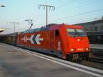 Am 27. September 2009 steht 185 630-1 der HGK mit einem DPE im Essener Hbf.