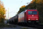 185 630-1 HGK bei Michelau am 18.10.2014.