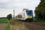 HLB VT 125 + VT xxx + VT 126 als DPE 31747 Solingen Mitte - Burbach (Pro Bahn-Sonderfahrt) // Köln-Roggendorf/Thenhoven // 12. September 2009