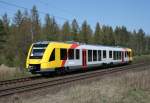 95 80 1648 101-1 D-HEB als DbZ 91889 (VGT, Uelzen–Beddingen) am 15.04.2015 zwischen Unterlüß und Eschede