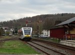 HLB Stadler GTW 509 112 am 04.06.16 in Glauburg-Stockheim als RB nach Gießen 