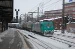 185 575-8 (HGK) mit Kesselzug am 29.12.2010 in HH-Harburg