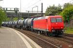 HGK 145-CL 015 mit einem Kesselzug am 07.05.2014 in Hamburg Harburg.