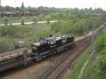 Lok G 1206 der  PCT GmbH  bei Rangierfahrten am 15. Mai 2009 im
Rangierbahnhof Mnchen-Nord.