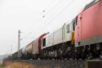 247 007-8 ECR bei Reundorf am 08.01.2015.