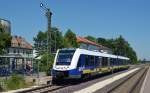 622 218 verlässt am 02.07.15 Schladen um nach Goslar zu fahren.