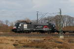 Die 182 512-4 der MRCE im Dienste der TXLogistik am 27.03.2018 in Nassenheide.