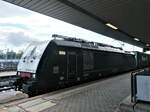 MRCE ES 64 F4 092 am 24.06.2022 mit einem Güterzug in Basel Badischer Bahnhof