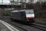 ES 64 F4 der MRCE fuhr lz am 02.01.14 durch hh-harburg