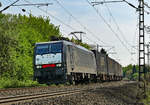 E 189 289 MRCE Containerzug durch Bonn-Friesdorf - 20.04.2017