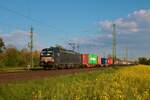 MRCE/Dispolok Siemens Vectron X4-E 643 (193 643-4) mit Containerzug in Dettingen am Main am 28.05.22