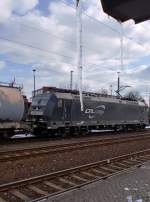 MRCE 185 567-5 CFL Cargo am 06.03.10 im Bahnhof Guben