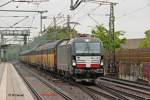 193 857 MRCE/ X4 E-857 Vectron mit einem ARS Altmannzug am 27.05.2014 in Hannover Linden Fischerhof.