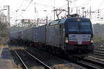 MRCE X4E-606 unterwegs für Wiener Lokalbahn Cargo in Duisburg-Entenfang 15.2.2017