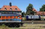 NBE 232 107 + Bayernhafen 293 515 // Aschaffenburg Hafen // 1. August 2013