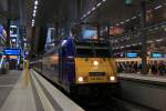 146 520-2 mit einem  Interconnex  im Berliner HBF Tief. Aufgenommen am 7. September 2012.