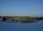 650 655 (VT 20) + 650 653 (VT 18) als RB nach Bayerisch Eisenstein am 03.03.2013 bei Triefenried.