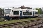 650 601-7 ( VT 507 SWEG ) verlsst am 14.09.2013 den Bahnhof Gottenheim zu einer kurzen Fahrt ber Btzingen nach Eichstetten. VT 507 trgt den Namen der Stadt Vogtsburg i.K.